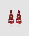 Pendientes Royal Tartan Carmine